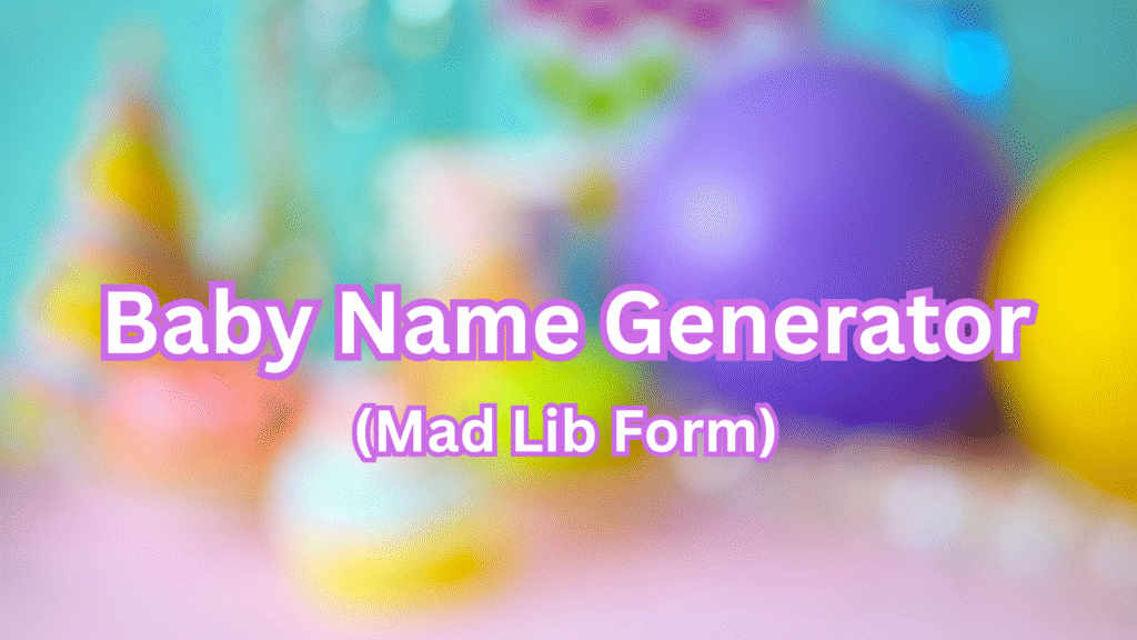 baby name generator
