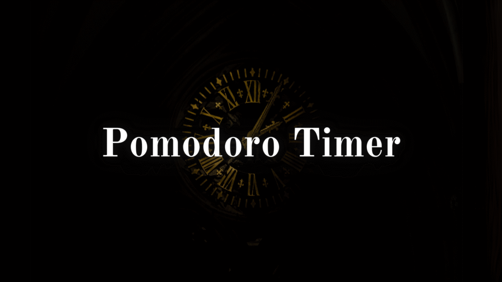 Pomodoro Timer