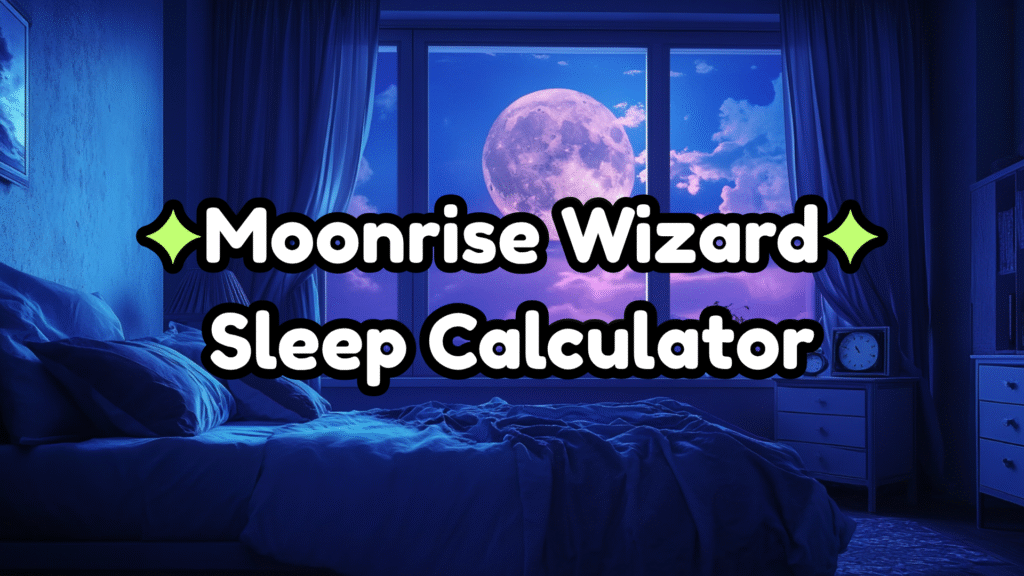 Sleep Calculator